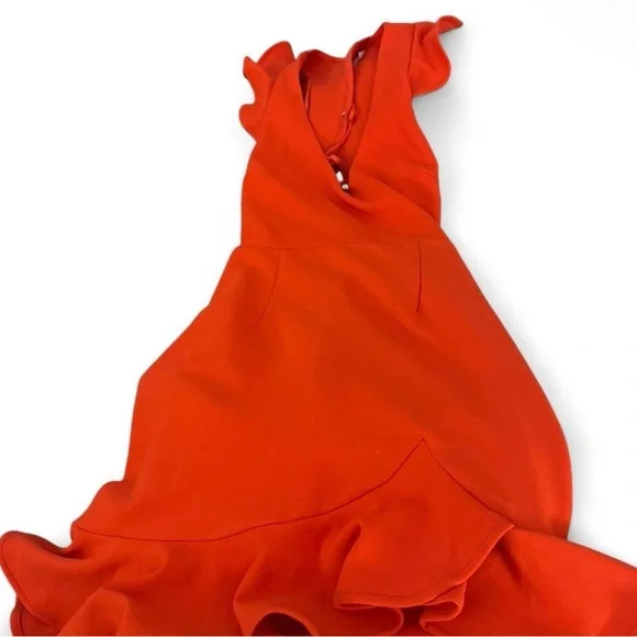 Hello Molly Vibrant Red Mini Dress - Picture 4 of 7